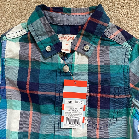 Cat and Jack set toddler boy 18 month new - Picture 2 of 3